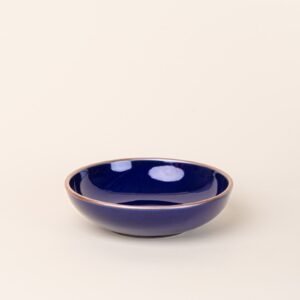 Lunessia daily bowl in Midnight Navy, glazed stoneware