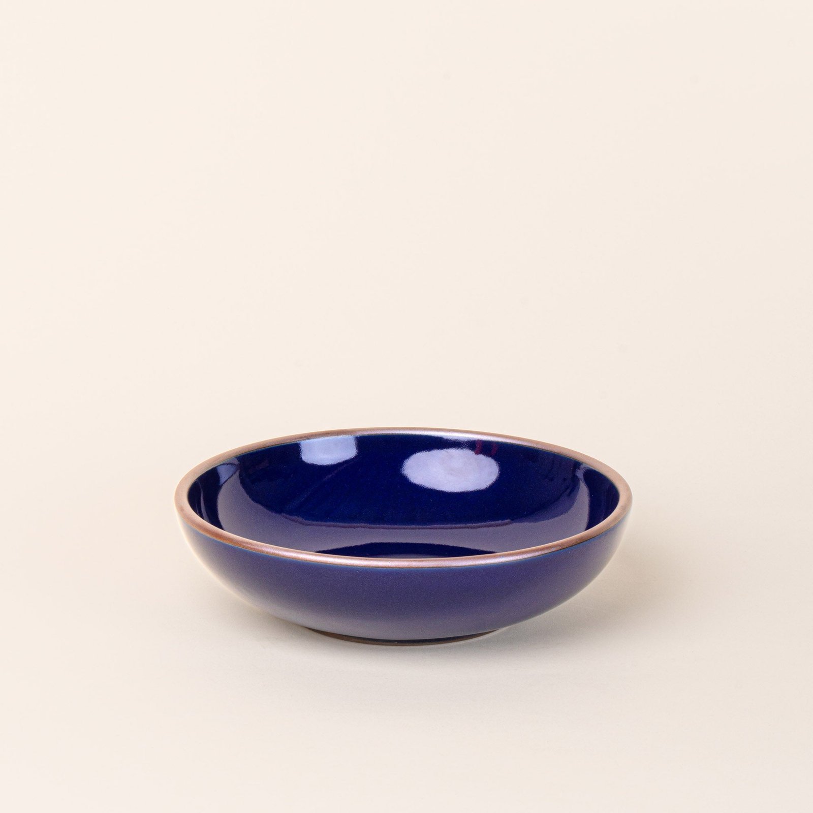 Lunessia daily bowl in Midnight Navy, glazed stoneware