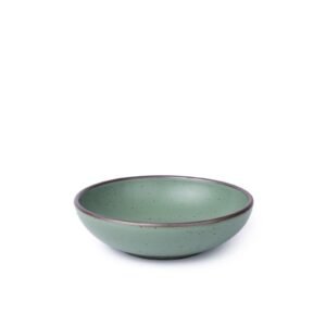 Lunessia daily bowl in Viridian, glazed stoneware