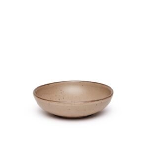 Lunessia daily bowl in Warm Taupe, glazed stoneware