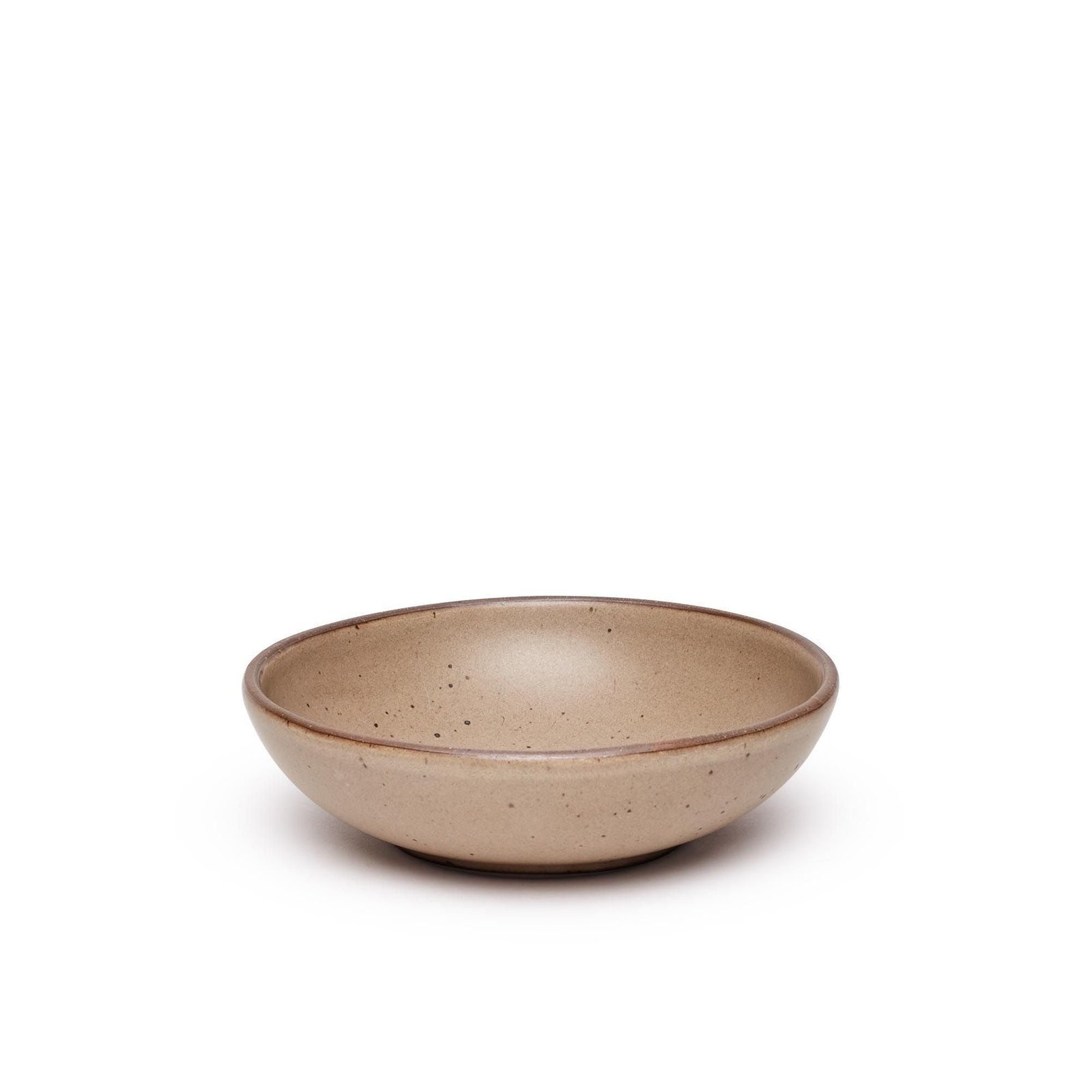Lunessia daily bowl in Warm Taupe, glazed stoneware