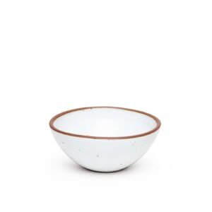 Lunessia soup bowl in Cloud White, glazed stoneware