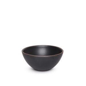 Lunessia soup bowl in Graphite, glazed stoneware