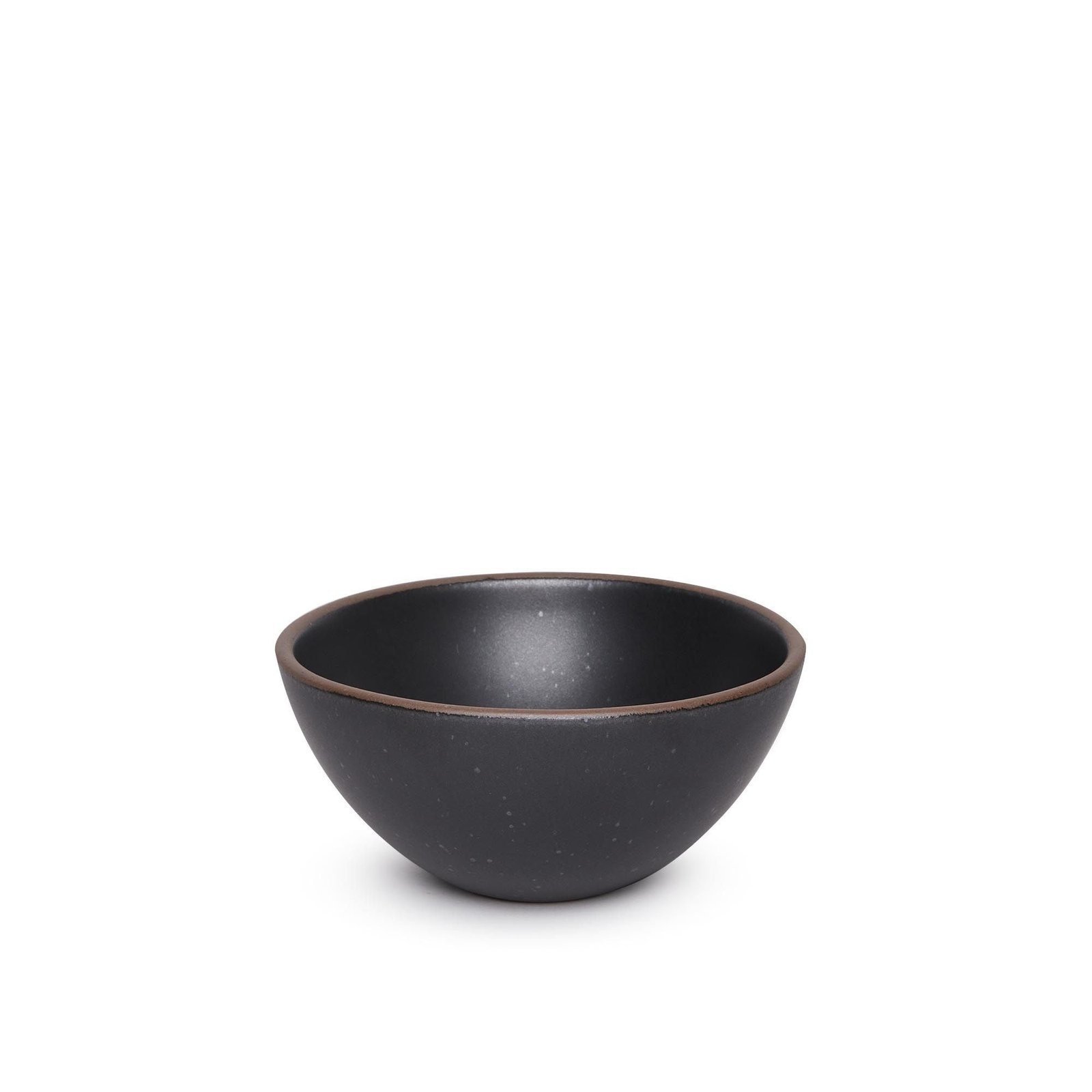 Lunessia soup bowl in Graphite, glazed stoneware
