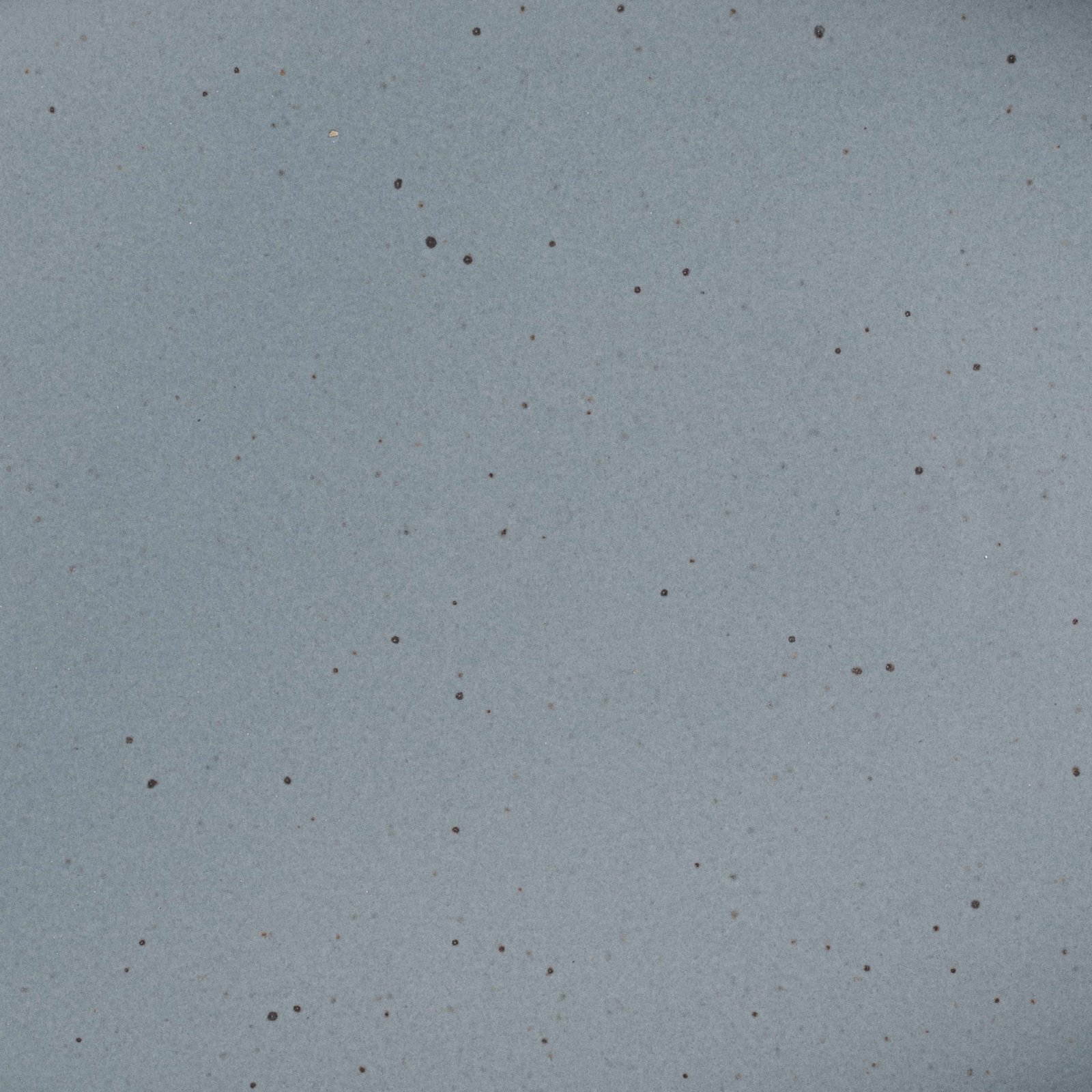 Lunessia soup bowl in Mist Blue, close-up of the blue-gray glaze