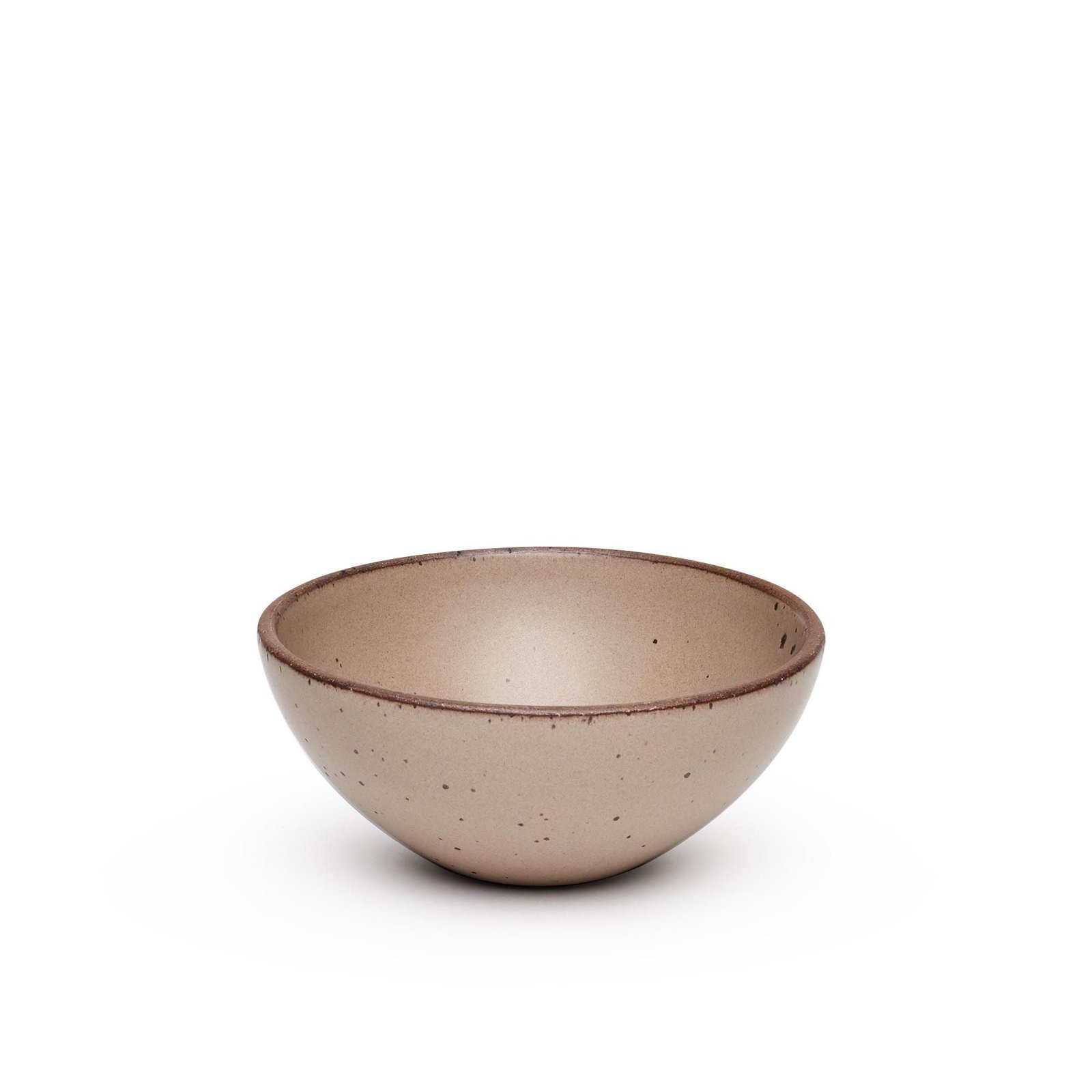 Lunessia soup bowl in Warm Taupe, glazed stoneware